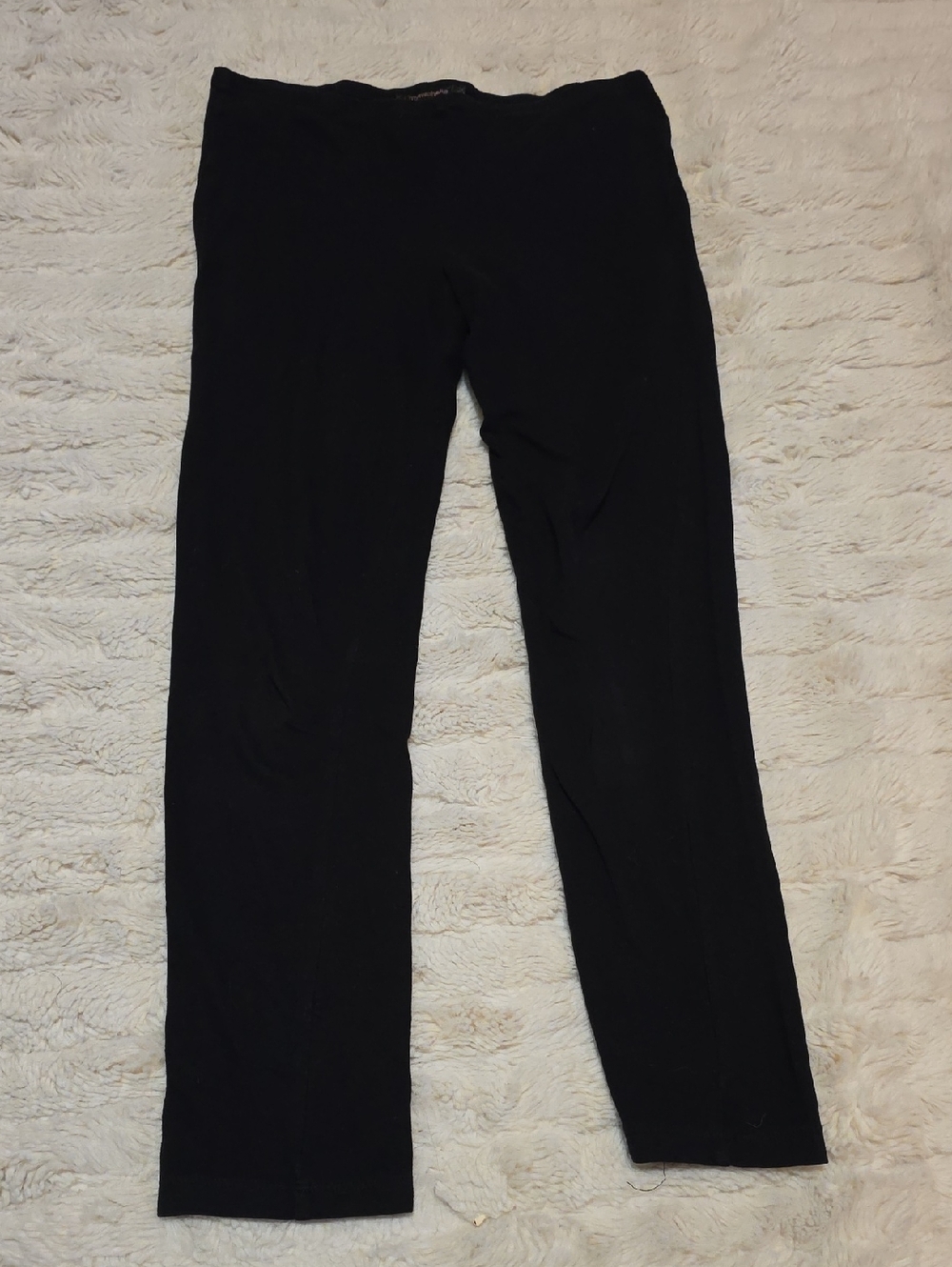 My Michelle Black Leggings with Embroidered Label